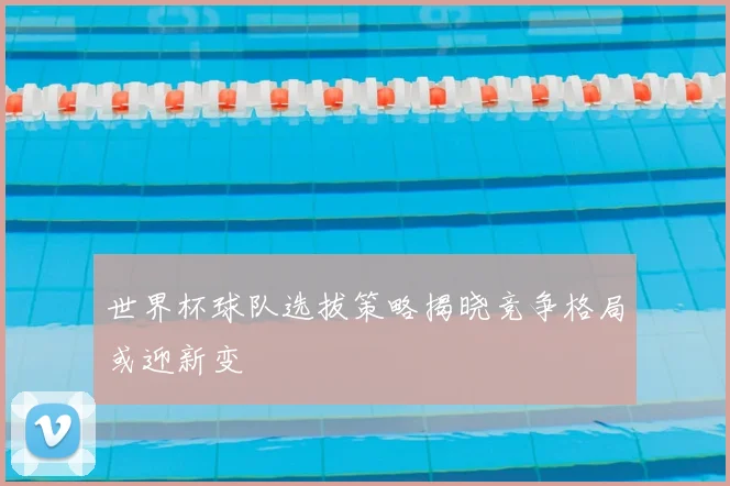 世界杯球队选拔策略揭晓竞争格局或迎新变